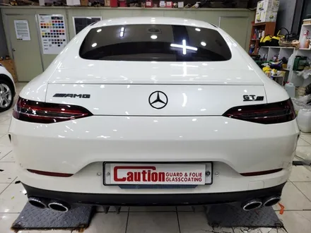 벤츠 AMG GT43 탑폴리에 크롬죽이기!!<대구PPF><대구랩핑> / 대구 수성구 황금동