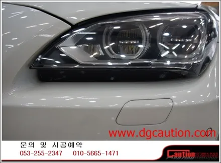 bmw 520d abc 필러 부분ppf 시공입니다 / bmw m6 부분랩핑시공입니다 [대구랩핑][대구ppf][bmw랩핑][m페키지] / 대구 수성구 황금동