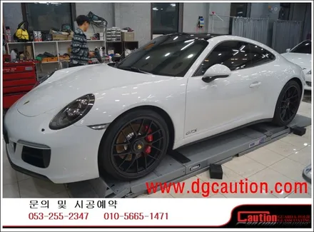 포르쉐 카레라 911 4 GTS 전체 PPF 시공입니다. #대구랩핑 #대구래핑 #대구카스킨 #대구탑폴리에 / 대구 수성구 황금동