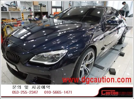 BMW 640D 앞범퍼, 본넷, 라이트, 사이드미러 PPF시공입니다. #대구랩핑 #대구래핑 #대구카스킨 #대구탑폴리에 / 대구 수성구 황금동