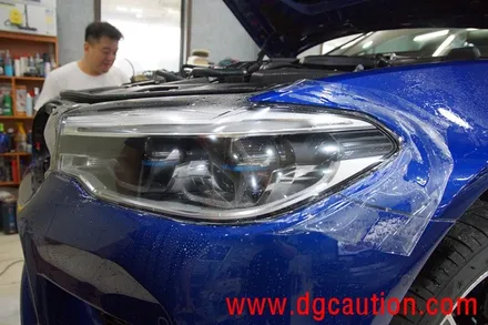대구랩핑 대구PPF BMW M5 본넷 앞 범퍼 생활보호 B PPF 시공 후기 / 대구 수성구 황금동
