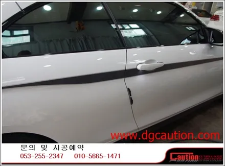 bmw 428i 사이드도어데칼&카본립부분ppf 시공입니다.[대구ppf][bmw랩핑][대구랩핑][bmw데칼] / 대구 수성구 황금동
