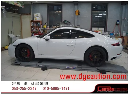 포르쉐 카레라 911 4 GTS 전체 PPF 시공입니다. #대구랩핑 #대구래핑 #대구카스킨 #대구탑폴리에 / 대구 수성구 황금동