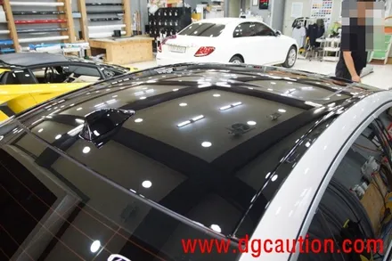 대구랩핑 루프스킨 BMW M5 탑폴리에 루프스킨 / 대구 수성구 황금동