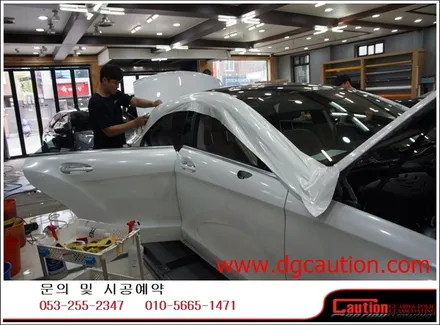 벤츠 cls350 전체랩핑시공입니다.[대구랩핑][포르쉐랩핑][자동차랩핑][벤츠cls350] / 대구 수성구 황금동