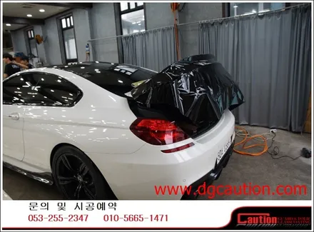 bmw 520d abc 필러 부분ppf 시공입니다 / bmw m6 부분랩핑시공입니다 [대구랩핑][대구ppf][bmw랩핑][m페키지] / 대구 수성구 황금동