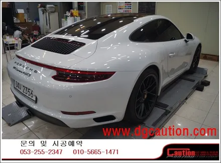 포르쉐 카레라 911 4 GTS 전체 PPF 시공입니다. #대구랩핑 #대구래핑 #대구카스킨 #대구탑폴리에 / 대구 수성구 황금동
