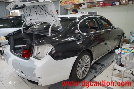 대구랩핑 BMW730D 랩핑 색상 변경 랩핑 / 대구 수성구 황금동