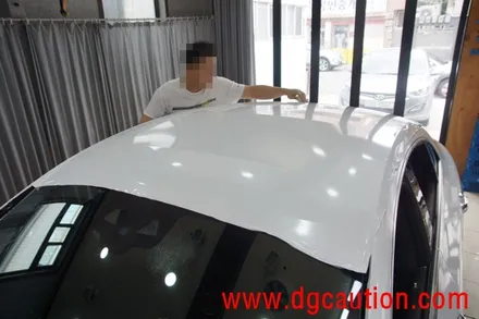 대구랩핑 대구래핑 벤츠 cls400d 다이아몬드 화이트 전체 시공 / 대구 수성구 황금동