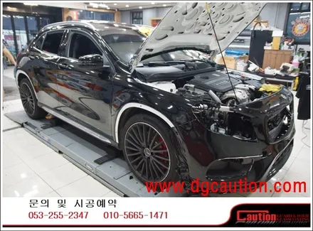 벤츠 GLA 45 AMG 전체 영국 KPMF 탑폴리에 시공입니다.  #ppf #대구PPF #랩핑 #대구랩핑 #카스킨 #대구카스킨 / 대구 수성구 황금동