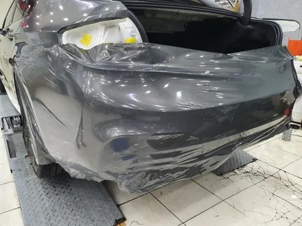 BMW M550d 탑폴리에 다크그레이 전체랩핑시공<대구PPF><대구랩핑> / 대구 수성구 황금동