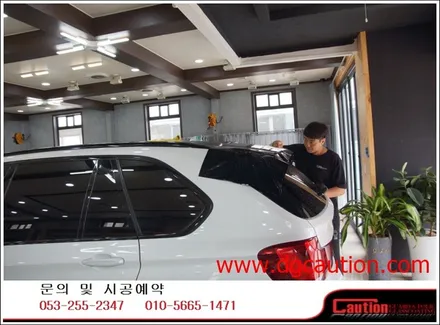 BMW X5 루프스킨/크롬몰딩/루프렉 탑폴리에 시공입니다.[대구랩핑][BMW랩핑][루프스킨][대구PPF] / 대구 수성구 황금동