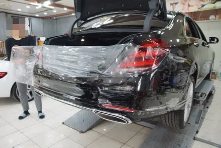 벤츠 S350 저황변PPF 전체시공<대구PPF><대구랩핑> / 대구 수성구 황금동