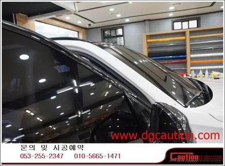 BMW X5 루프스킨/크롬몰딩/루프렉 탑폴리에 시공입니다.[대구랩핑][BMW랩핑][루프스킨][대구PPF] / 대구 수성구 황금동