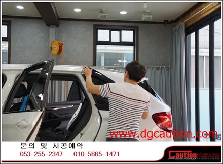 BMW X5 루프스킨/크롬몰딩/루프렉 탑폴리에 시공입니다.[대구랩핑][BMW랩핑][루프스킨][대구PPF] / 대구 수성구 황금동