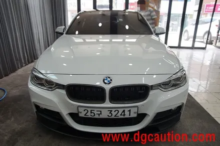 대구랩핑 루프스킨 BMW 330I  영국 탑폴리에 시공 / 대구 수성구 황금동