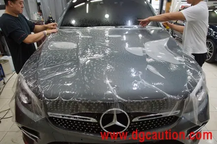 대구PPF 벤츠 GLC 43AMG PPF 스탭2시공 / 대구 수성구 황금동