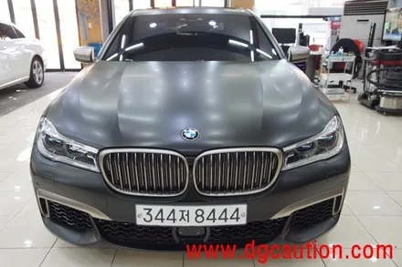 대구PPF 대구랩핑 BMW 760LI 전체 사틴블랙 시공 / 대구 수성구 황금동