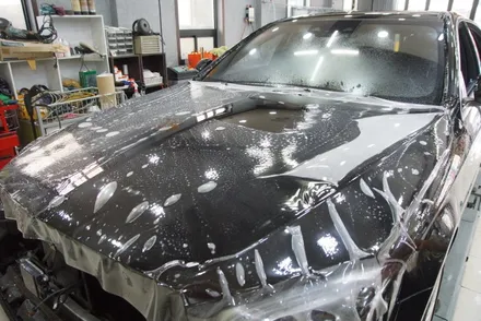 벤츠 S350 저황변PPF 전체시공<대구PPF><대구랩핑> / 대구 수성구 황금동