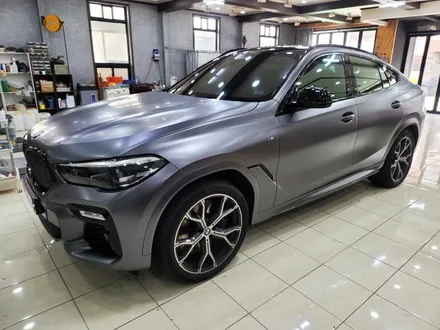 BMW X6 사틴 다크그레이 전체랩핑 시동 <대구 랩핑><대구 PPF> / 대구 수성구 황금동