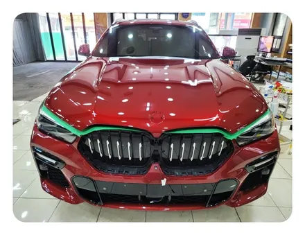 BMW X6 다이아몬드 화이트 전체랩핑<대구랩핑><대구PPF> / 대구 수성구 황금동
