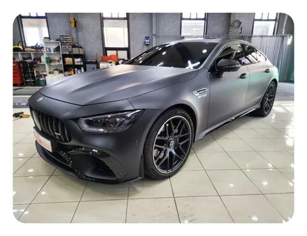 벤츠 AMG GT43 KPMF 무광블랙 전체랩핑<대구랩핑><대구PPF> / 대구 수성구 황금동