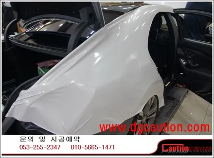 벤츠 S500 4MATIC 전체 다이아몬드 화이트 시공입니다.  #ppf #대구PPF #랩핑 #대구랩핑 #카스킨 #대구카스킨 / 대구 수성구 황금동