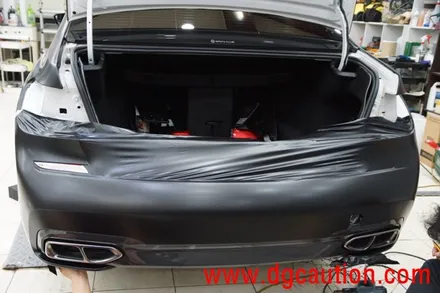 대구PPF 대구랩핑 BMW 760LI 전체 사틴블랙 시공 / 대구 수성구 황금동