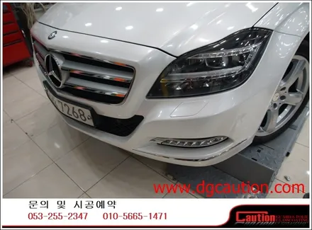 벤츠 cls350 전체랩핑시공입니다.[대구랩핑][포르쉐랩핑][자동차랩핑][벤츠cls350] / 대구 수성구 황금동