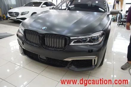 대구PPF 대구랩핑 BMW 760LI 전체 사틴블랙 시공 / 대구 수성구 황금동