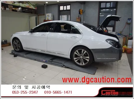 벤츠 S500 4MATIC 전체 다이아몬드 화이트 시공입니다.  #ppf #대구PPF #랩핑 #대구랩핑 #카스킨 #대구카스킨 / 대구 수성구 황금동