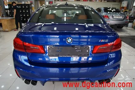 대구랩핑 대구PPF BMW M5 본넷 앞 범퍼 생활보호 B PPF 시공 후기 / 대구 수성구 황금동
