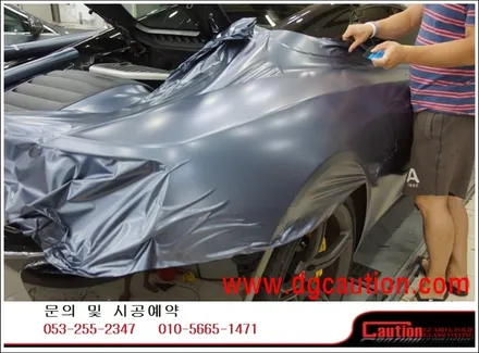 멕라렌 650S 스파이더 전체 메탈릭 그레이 블루 시공입니다. #ppf #대구PPF #랩핑 #대구랩핑 #카스킨 #대구카스킨 / 대구 수성구 황금동