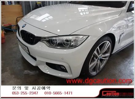 bmw 428i 사이드도어데칼&카본립부분ppf 시공입니다.[대구ppf][bmw랩핑][대구랩핑][bmw데칼] / 대구 수성구 황금동