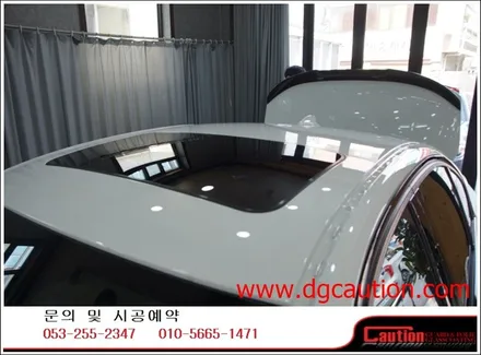 bmw 320i 루프스킨 탑폴리에 시공입니다.[대구랩핑][대구ppf][bmw루프스킨][bmw랩핑] / 대구 수성구 황금동