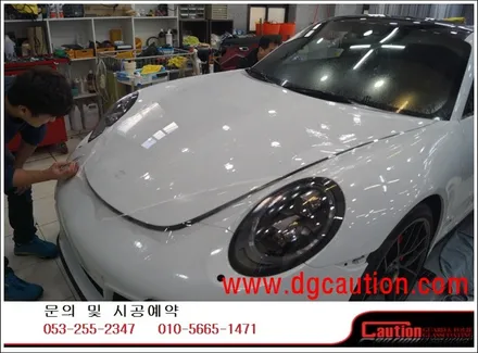 포르쉐 카레라 911 4 GTS 전체 PPF 시공입니다. #대구랩핑 #대구래핑 #대구카스킨 #대구탑폴리에 / 대구 수성구 황금동