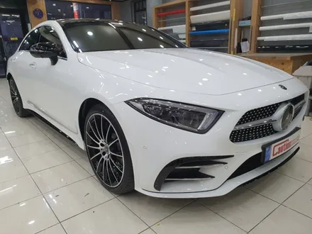 벤츠 CLS450 저황변PPF 전체시공/탑폴리에 루프스킨/부분 탑폴리에 랩핑시공<대구PPF><대구랩핑> / 대구 수성구 황금동