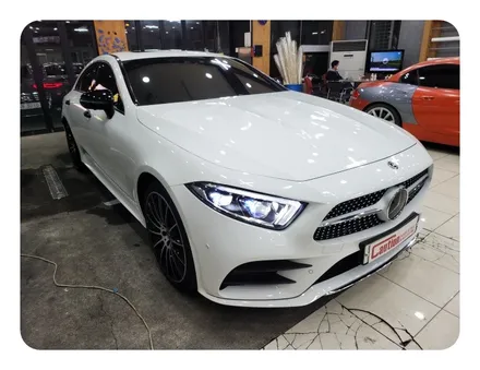 벤츠 CLS 450 저황변 전체 PPF시공 <대구 랩핑><대구 PPF> / 대구 수성구 황금동