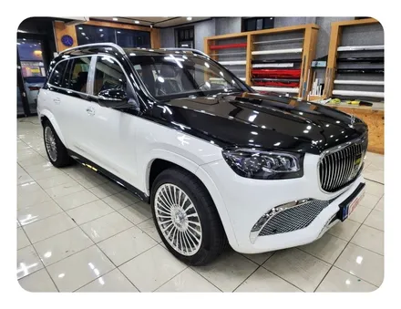 벤츠 GLS400D 탑폴리에 듀오톤 랩핑시공<대구랩핑><대구PPF> / 대구 수성구 황금동