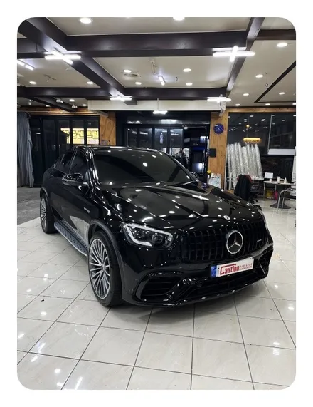 벤츠 GLC 63AMG 탑폴리에 크롬죽이기 <대구랩핑><대구PPF> / 대구 수성구 황금동