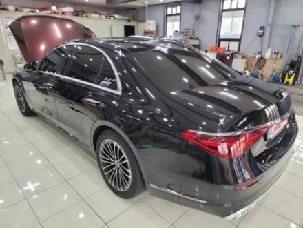 벤츠 S350D 듀오톤 랩핑 시공<대구랩핑><대구PPF> / 대구 수성구 황금동