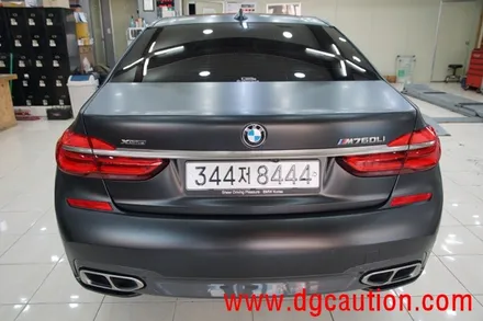 대구PPF 대구랩핑 BMW 760LI 전체 사틴블랙 시공 / 대구 수성구 황금동