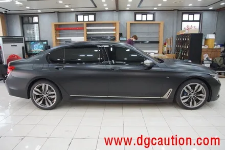 대구PPF 대구랩핑 BMW 760LI 전체 사틴블랙 시공 / 대구 수성구 황금동