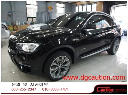 bmw x4  전체랩핑시공입니다.[대구랩핑][bmw랩핑][전체랩핑][대구ppf] / 대구 수성구 황금동