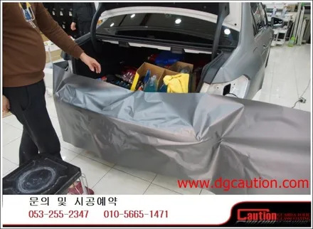 벤츠e63amg 사고후부분랩핑시공입니다.[대구랩핑][대구ppf][대구카스킨][대구후퍼옵틱] / 대구 수성구 황금동