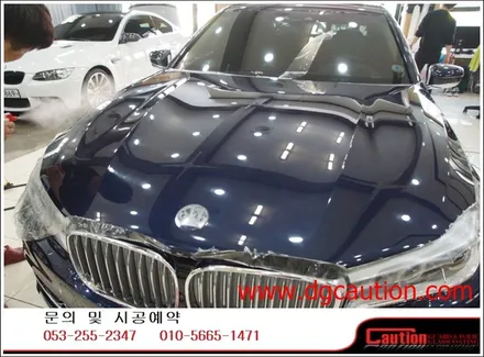 BMW 740LI 본넷+트렁크 PPF 시공입니다.[BMW랩핑][PPF][대구PPF][BMW7시리즈] / 대구 수성구 황금동