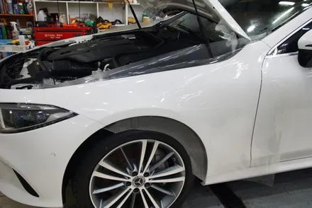 벤츠 CLS400d 저황변PPF STEP2 패키지 시공<대구PPF><대구랩핑> / 대구 수성구 황금동