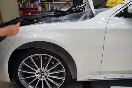 벤츠 S350 저황변PPF 전체시공<대구PPF><대구랩핑> / 대구 수성구 황금동