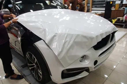 BMW X6 M50D KPMF 스타라이트골드 전체랩핑시공 <대구랩핑><대구PPF> / 대구 수성구 황금동