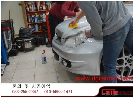 벤츠 cls 55amg  ppf 스텝2패키지시공입니다.[대구랩핑][대구ppf][대구카스킨][대구후퍼옵틱] / 대구 수성구 황금동